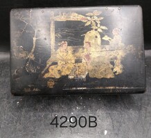 Kinai lakkdoboz, XIX. százazd, 14 x 20 cm-es. 4290b