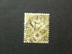 Magyarország 1900 Turul 6 f zöldesolaj A