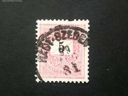 Magyarország 1898 Feketeszámú 5 kr. Nagy-Szeben F