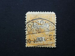 Magyarország 1900 Turul 3 f Pozsony, sarokhiány D