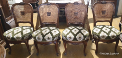 Gyönyörű Antik eredeti barokk székek 4db