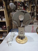 Mofémes órás asztali lámpa