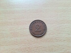 Németország (III. Birodalom) 2 Pfennig 1937 A