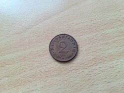 Németország (III. Birodalom) 2 Pfennig 1939 A