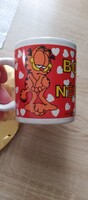 Garfield  Gárfild  Boldog névnapot bögre