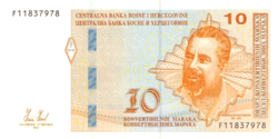 Bosznia-Hercegovina 10 konvertibilis márka 2012 UNC
