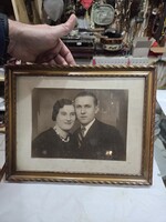Régi aranyozott képkeret
