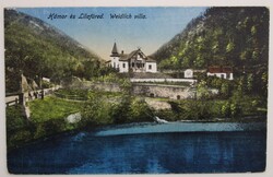 Képeslap, Lillafüred, Weidlich villa