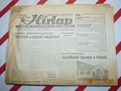 Régi retro újság napilap - Pest Megyei Hírlap Vác - 1988. január 6. - Születésnapra ajándékba.