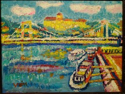 Vén Emil - Erzsébet híd Budai vár