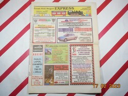 Retro régi reklám hirdetés újság - Észak Pest Megyei Express - 1997. szeptember 19. - Születésnapra.