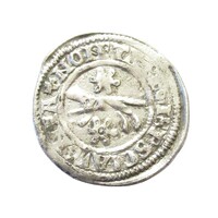 Magyarország,IV. Béla szlavón denár - Sz1 VF ezüst 0.95g