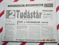 Régi retro újság - Metro Tudástár - oktatási melléklet - 2000. március 23. - Születésnapra