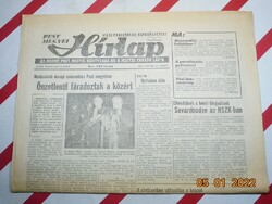 Régi retro újság napilap - Pest Megyei Hírlap Vác - 1988. január 18. - Születésnapra ajándékba.