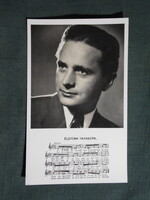 Képeslap,film,mozi,művészet,filmbolt,Szilassy László színész,1940-