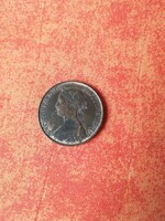 Egyesült Királyság - Anglia 1/2 (Half)​ Penny 1873 Victoria      aUNC
