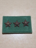 MN HATÁRŐR SZÁZADOS RENDFOKOZAT "LEPKE" BARNA CSILLAG