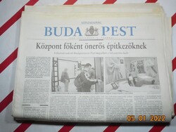 Régi retro újság - Népszabadság Budapest - 2002. szeptember 21. - Születésnapra ajándékba.