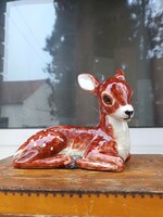 Izsépy Margit kerámia őz figura