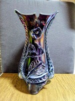 Parád kristály manufaktúra,gyönyörű,nagy méretű, üveg váza!