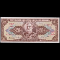 Brazília 20 Cruzeiros 1962 P-178 (1) UNC