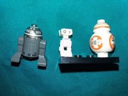 MINŐSÉGI LEGO kompatibilis bootleg STAR WARS - ROBOTOK -BB-8,R3-S6, SZERVÍZ DROID - 3 db EGYBE
