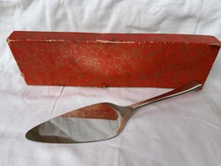 MarkeTischfein 18-8 rozsdamentes német tortalapát 22x5,5 cm 1980