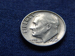 USA Roosevelt Dime (10 Cents) 1968 D