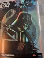 Star Wars Rogue One- Zsivány egyes 2016 komplett kártyás album, gyűjtemény 1-209 !