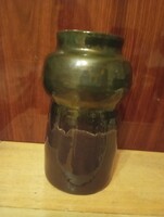 Csurgatott Mázas Váza