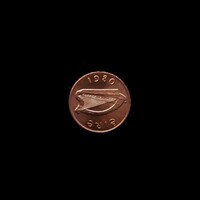 1 (PINGIN)  PENNY - 1980 - ÍRORSZÁG - BRONZ   UNC