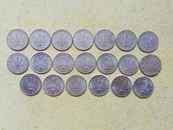 Magyarország 20 db Különböző Érme 20 Fillér 1969-1991