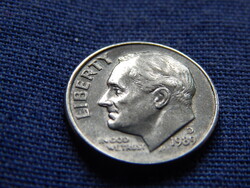 USA Roosevelt Dime (10 Cents) 1989 D