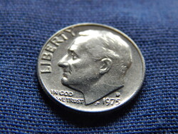 USA Roosevelt Dime (10 Cents) 1975 D