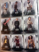 Topps Star Wars 2019 Rise of Skywaler serie 1.kártya gyűjtemény csomag 129db