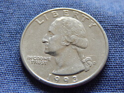 USA Washington Quarter (25 Cents) 1993 D