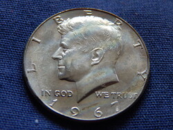USA Kennedy Half Dollar 1967 0.4000 ezüst 11.5000 g.