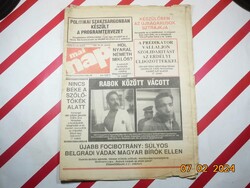 Retro régi újság - Mai nap - Független képes hírlap - 1989. július 28. - Születésnapra ajándékba