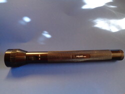 "Police 100 W" feliratú elemlámpa.olcsón !