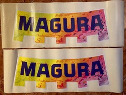 Magura nagy méretű öntapadó vinyl matrica - 55 x 20 cm - akár boltba, kerékpár szervízbe