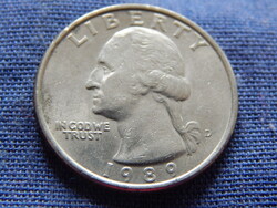 USA Washington Quarter (25 Cents) 1989 D