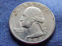 USA Washington Quarter (25 Cents) 1983 D