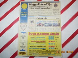 Retro régi reklám hirdetés újság - Pest Megyei Infó Dunakanyar - 2000. február 15. - Születésnapra.