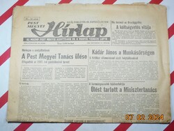 Régi retro újság napilap - Pest Megyei Hírlap Vác - 1986. december 19. - Születésnapra ajándékba.