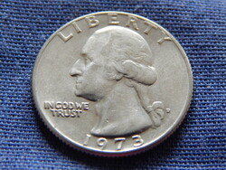 USA Washington Quarter (25 Cents) 1973 D