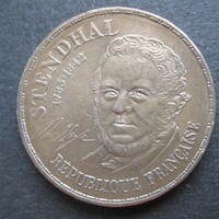Francia Emlék 10 francs 1983 Stendhal (BN47)