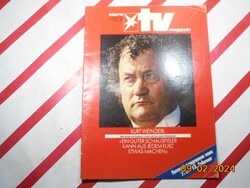 Retro régi német tv újság - Stern TV Magazin - 1987