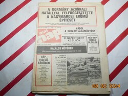 Retro régi újság - Mai nap - Független képes hírlap - 1989. május 14. - Születésnapra ajándékba