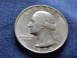 USA Washington Quarter (25 Cents) 1974