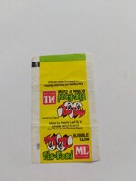 Fix-Foxi Bubble Gum – retro rágópapír - Maple Leaf, 1970–80-as évekből - sárga